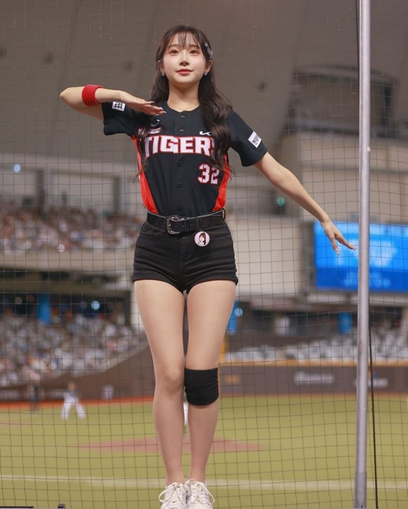 [Cheerleader] A collection of photos of Lee Joo-eun, a cheerleader who went on a business trip to Taiwan