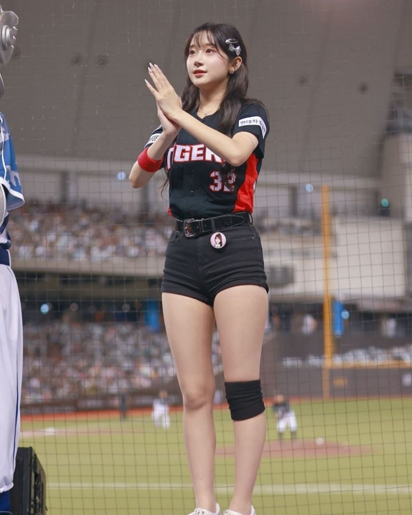 [Cheerleader] A collection of photos of Lee Joo-eun, a cheerleader who went on a business trip to Taiwan