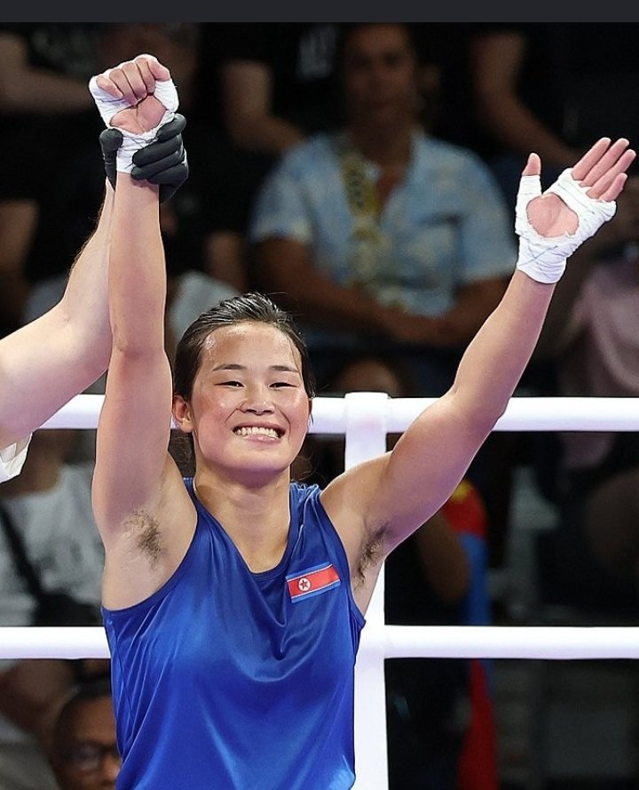 Paris Olympics Boxing North Korea Bang Cheol-mi