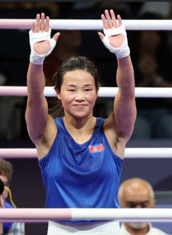 Paris Olympics Boxing North Korea Bang Cheol-mi