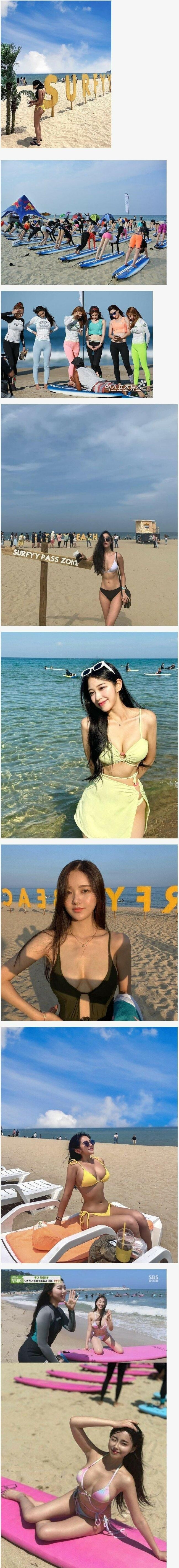 Yangyang Beach gets hotter every summer