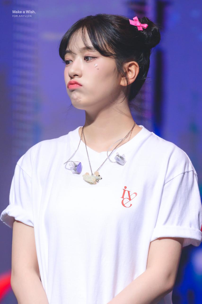 Ive Ahn Yu-jin, pucca hair, beauty, white tee