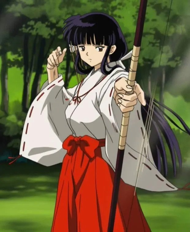 Kara Park Gyu-ri in Inuyasha Golden Steel cosplay