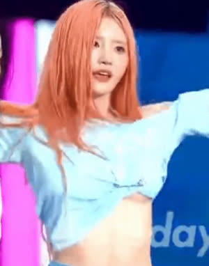 Fromis_Nine Song Ha-young Underboob