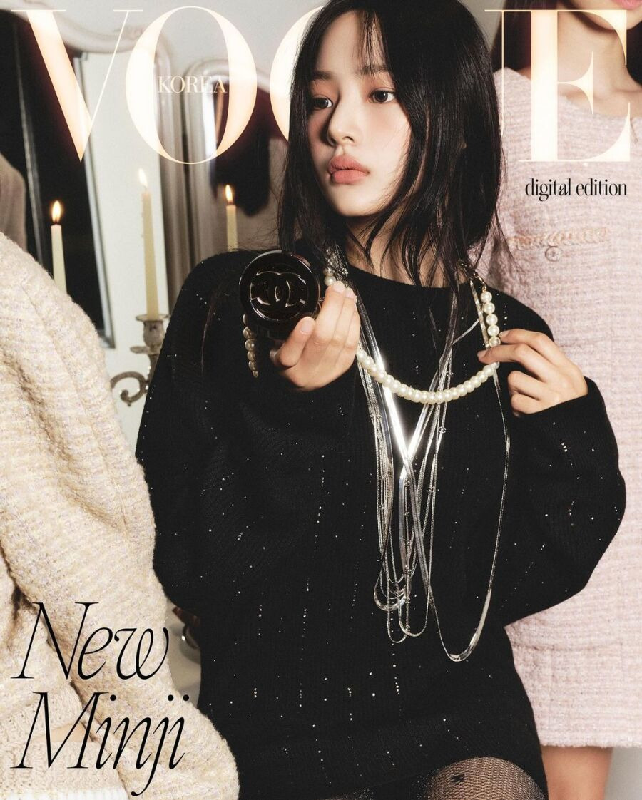 Meet Minji’s fascinating Chanel pictorial at Vogue Korea!