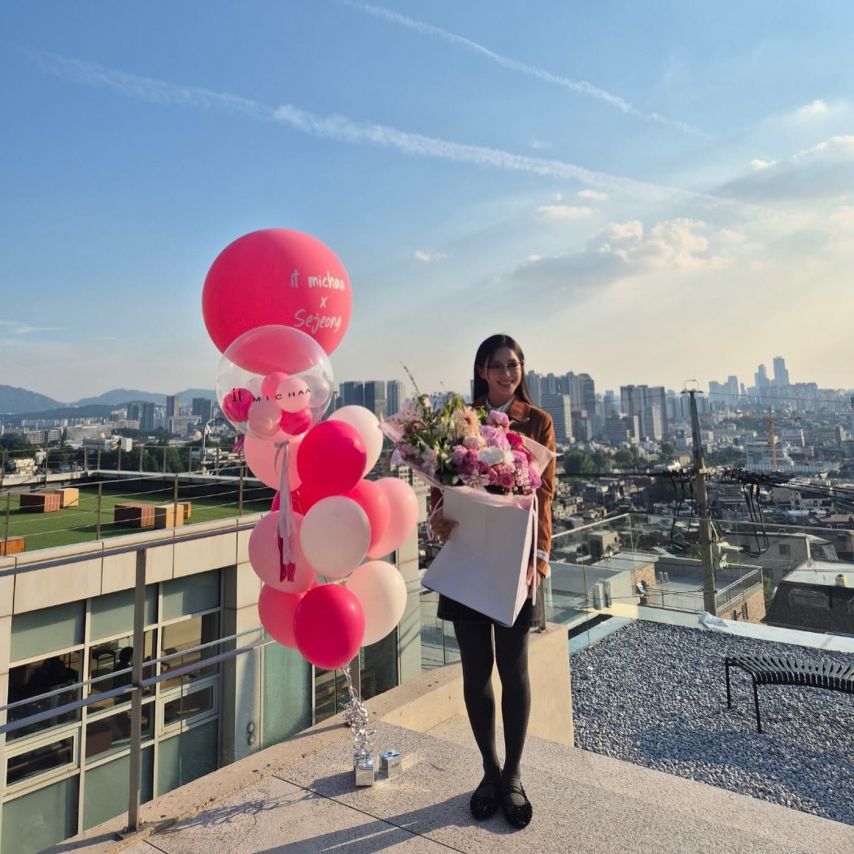 (SOUND)Kim Se-jeong's special moment, in Star News' 20th anniversary birthday advertisement!