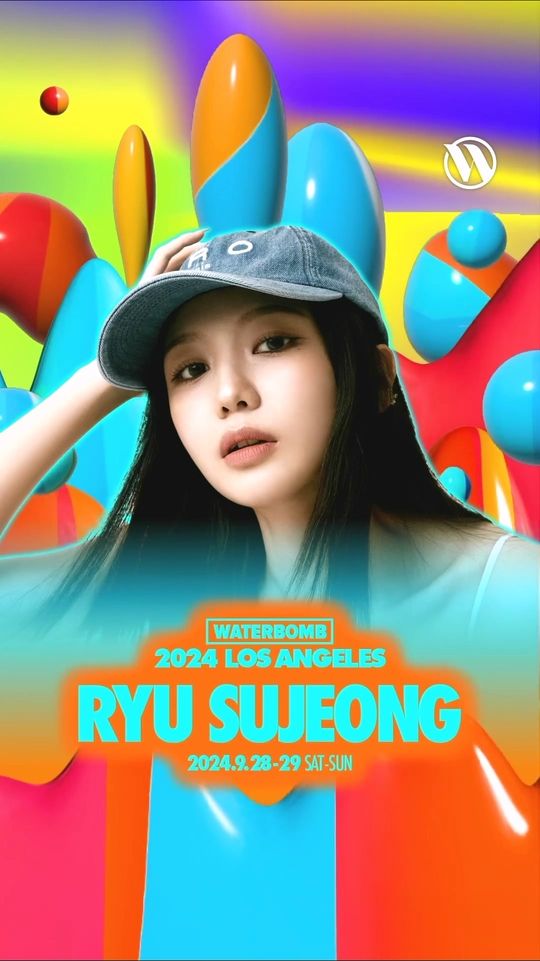 Lovelyz Ryu Su-jeong included in the LA Water Bomb lineup at the end of September