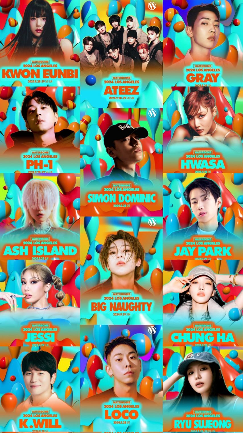 Lovelyz Ryu Su-jeong included in the LA Water Bomb lineup at the end of September