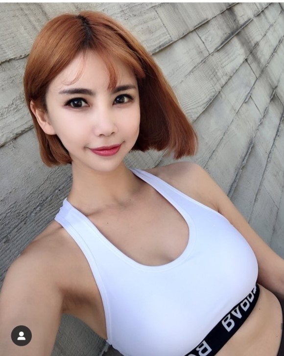 Racing model Lee Da-ryeong