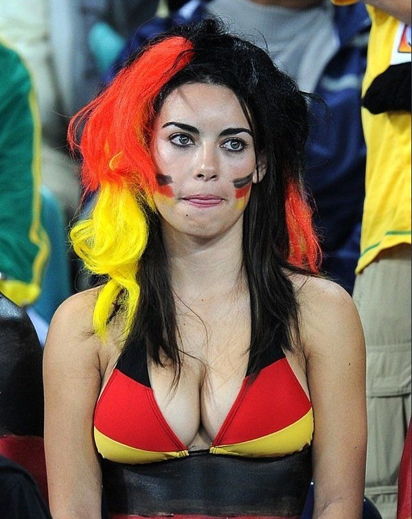 World Cup German cheering girl Tjijji ㄷㄷ