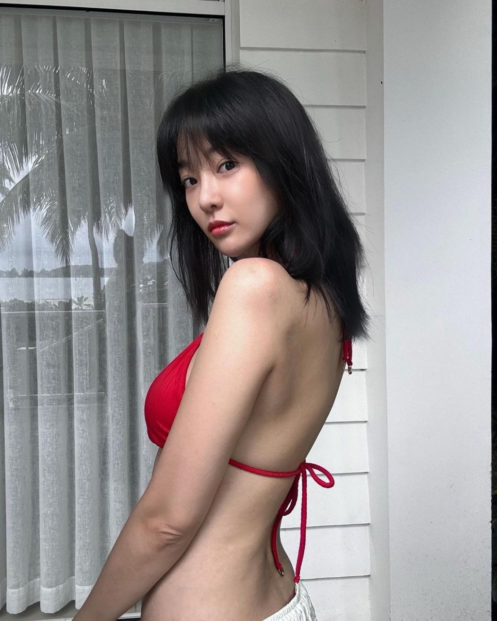 Former After School Lee Joo-yeon bikini