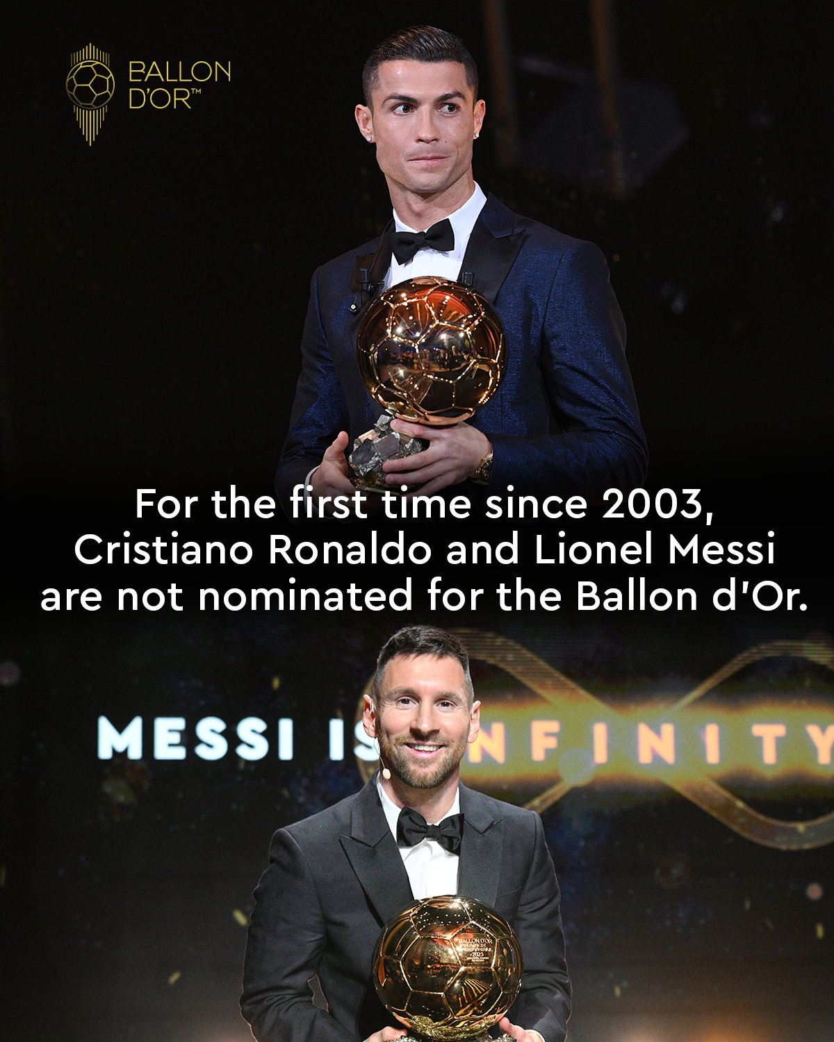 One of the records broken by the reveal of this year's 30 Ballon d'Or candidates