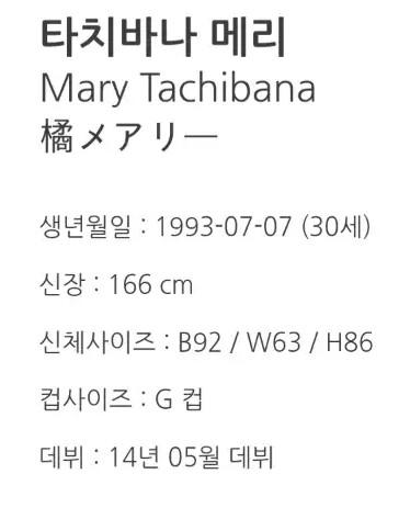 Born in 1993, Tachibana Mary is a dental hygienist-turned-AV actress who eats microscopic teeth.