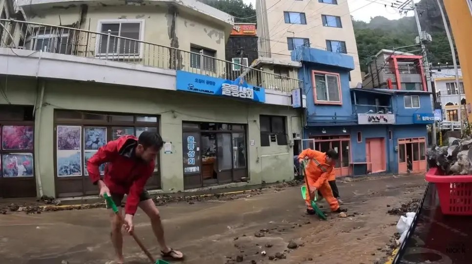 Bicycle travel YouTuber who went to Ulleungdo and was featured in the newspaper