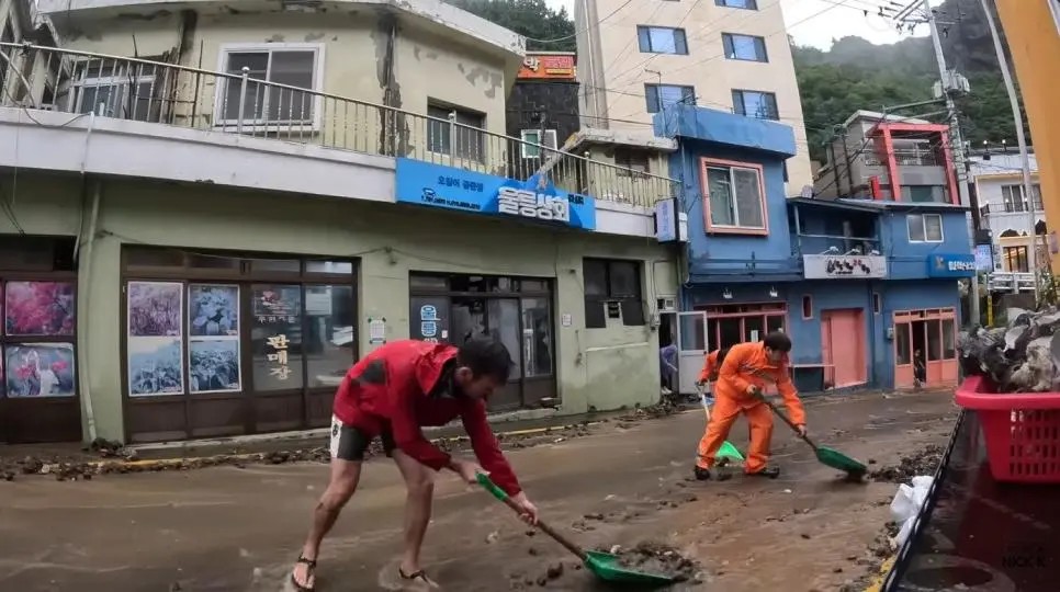 Bicycle travel YouTuber who went to Ulleungdo and was featured in the newspaper