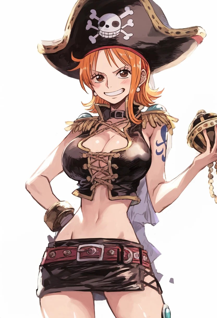 Yajal one piece Nami Robin 19+ gold version